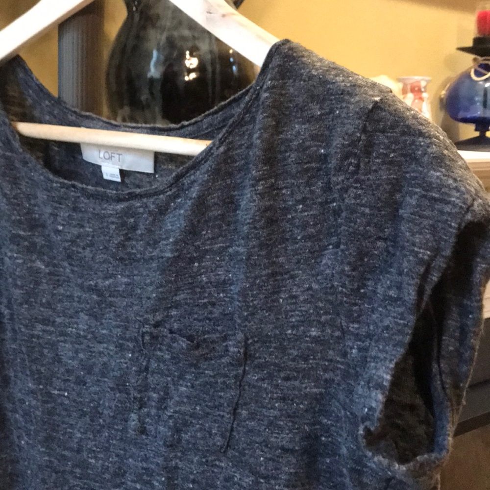 Ann Taylor Loft Boxy Tee Shirt